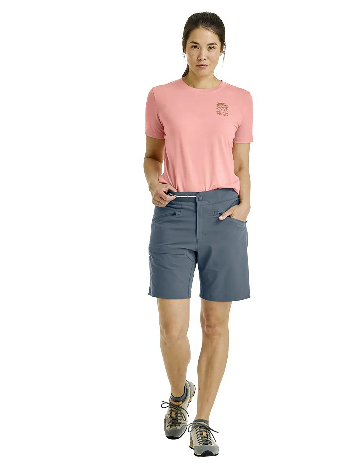 ORTOVOX | Damen Softshell Short Brenta | petrol